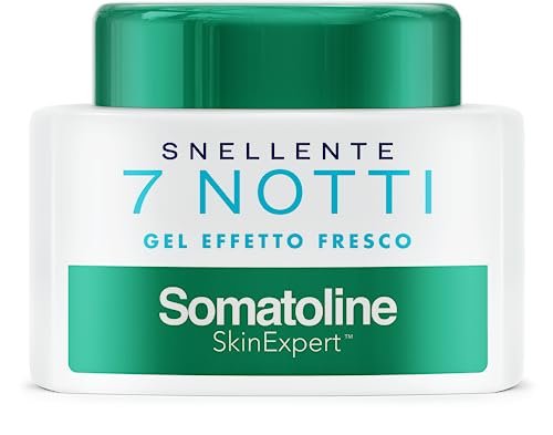 Somatoline SkinExpert, 7 Notti Gel Effetto Fresco, Trattamento Corpo Anticellulite, Ultra Intensivo, con Sale Integrale, 250ml