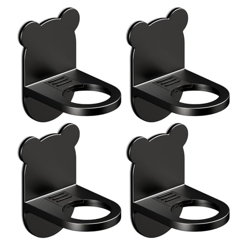 Uqezagpa 4pc Bagno Shampoo Bottiglia Holder Gel Doccia e Bagno Bagno Organizzatori di Bagno Adesivo Stoccaggio