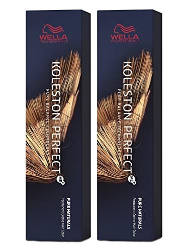 Wella - Tinta per capelli Koleston Perfect ME+, biondo scuro 6/0, 60 ml (etichetta in lingua italiana non garantita), confezione da 2