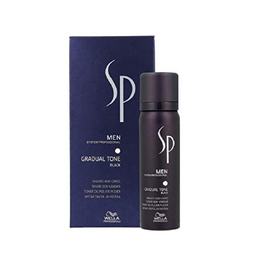 WELLA SP SYSTEM PROFESSIONAL GRADUAL TONE -ex PIGMENT MOUSSE- NERO COLORE UOMO