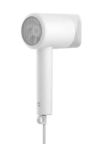 Xiaomi Ionic Hair Dryer H300, Involucro Ultra Corto Da 9,5 Cm, Flusso D'aria Molto Ampio Da 20 M/s, 50 Milioni Di Ioni Negativi, Controllo Intelligente Della Temperatura A 57 °C, Compatto E Leggero