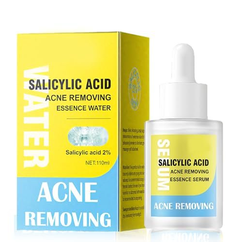 30ml Siero Anti Acne per Viso,Adatto a Tutti i Tipi di Pelle, Aiuta a Ridurre Brufoli e Imperfezioni, Con Contagocce di Precisione, Ideale per Uso Giorno e Notte