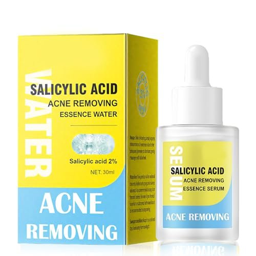 30ml Siero Anti Acne per Viso,Adatto a Tutti i Tipi di Pelle, Aiuta a Ridurre Brufoli e Imperfezioni, Con Contagocce di Precisione, Ideale per Uso Giorno e Notte