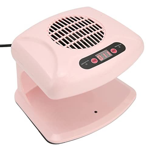Asciugatore Automatico per Unghie 300 W con Sensore a Infrarossi, Tempo Predefinito 999 S, Doppio Ventilatore Ad Aria Calda e Fredda per Asciugare Smalto Gel Portatile con