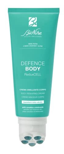 Bionike Defence Body - Reduxcell Crema Snellente Corpo, Azione Drenante per Pelli Sensibili e Intolleranti, Contrasta Cellulite e Buccia d'Arancia, Dona una Pelle Compatta e Tonica, 200 ml