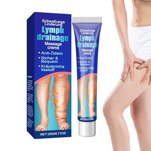 Crema Edema Gambe,Massaggio Snellente Per Polpacci | Emulsione Riduzione Gonfiore Idratante per Polpacci Donne Uomini