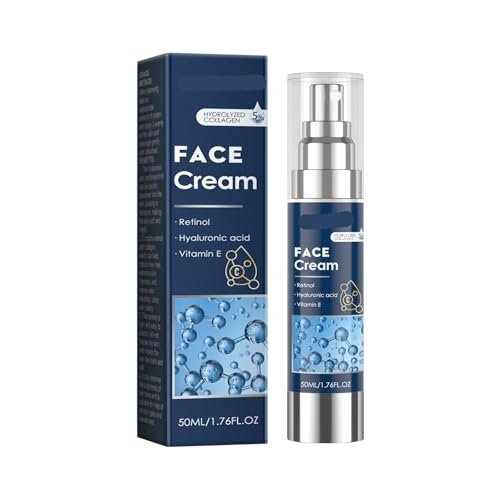 Crema Viso Uomo - Rassodante, Idratante Con Retinolo E Collagene For Un Aspetto Fresco(2PCs)