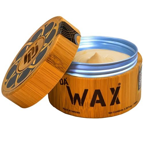 Da'Dude Da Wax - Cera Capelli Uomo Opaca, Fissaggio Forte e Volume, Cera Volumizzante Capelli Uomo, Confezione Ecologica, 100ml