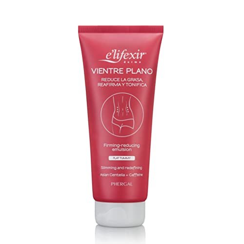 Elifexir Vientre Plano - Gel Riducente per l'Addome - Crema Brucia Grassi Riducente e Rassodante Potente - Brucia Grassi Dimagrante Donna e Uomo - Con Caffeina e Centella Asiatica - 200 ml