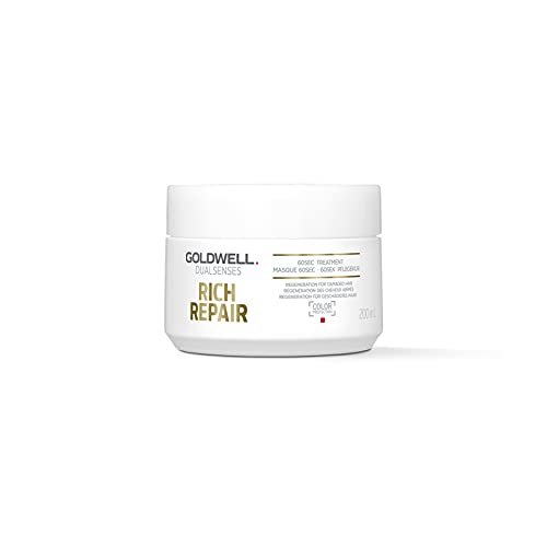 Goldwell Dualsenses Rich Repair, Trattamento 60 secondi per capelli secchi o danneggiati, 200ml