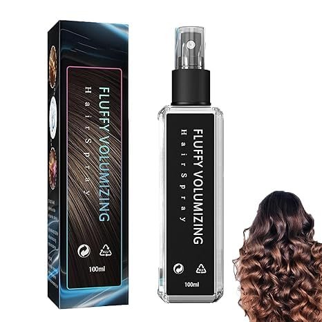 Instntaeous Natural Plant Protein Hair Thickening Spray, Fluffy Volumizing Hair Spray,Fluffy Volumizing Hairspray, Volume And Hair Thickene Hairspray,Extra-Volume,Non Greasy & Non Stickys (1 pcs)
