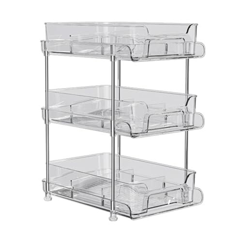 Pratico Prodotti di Bellezza Organizzatori Contenitore di Immagazzinaggio Trucco Estrarre Cassetto Efficiente Disposizione Cosmetica Forniture Rivenditori Cosmetici