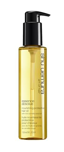 Shu Uemura Art of Hair, Olio Nutriente, Per Capelli Danneggiati, Azione Protettiva, Con Olio di Semi di Camelia Rossa, Essence Absolue, 150 ml
