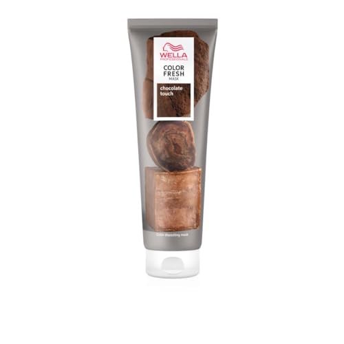 Wella Professionals COLOR FRESH MASK Chocolate Touch| Maschera Colorata Capelli, Tintura Semipermanente | Trattamento Rinfrescante Colore Temporaneo | Per Tutti i Tipi di Capelli, 150ml