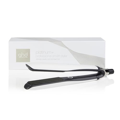 ghd Platinum+ Piastra & Styler Professionale Bianca – Capelli Più Forti, Maggiore Lucentezza, Protezione del Colore – Per Tutti i Tipi di Capelli