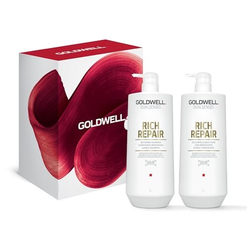 Goldwell Dualsenses Rich Repair Restoring Shampoo 1000ml Conditioner 1000ml