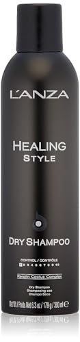 L'ANZA Healing Style Dry Shampoo for Oily Hair, Volume and Fullness Cleansing Hair Volumizer, with Long-lasting Absorption - Refresh & Volumize with No Residue (6.3 Fl Oz)