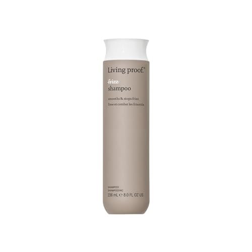 Living Proof No Frizz Shampoo | Shampoo idratante pulisce e nutre i capelli secchi | Anticrespo, districa, liscia | Vegano, senza parabeni, siliconi, solfati | 236ml