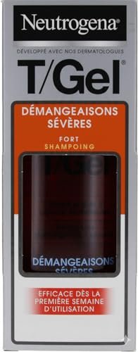 Neutrogena T/Gel forte, shampoo antiforfora contro prurito intenso, 250 ml