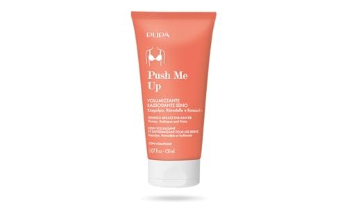 Pupa Crema Seno Push Me Up Volumizzante Rassodante Seno - Rimpolpa, rimodella e rassoda, con il 91% di Ingredienti di origine naturale - Skincare Corpo (150 ml)