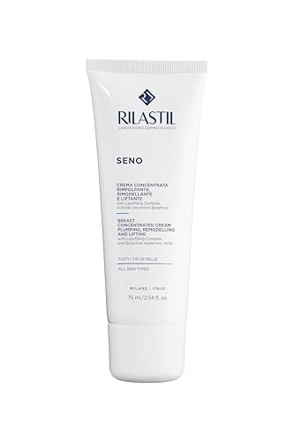 Rilastil Seno Crema Concentrata, Azione Rimpolpamte, Rimodellante e Liftante, con Lipofilling Complex e Acido Ialuronico, Texture Leggera, Confezione da 75ml