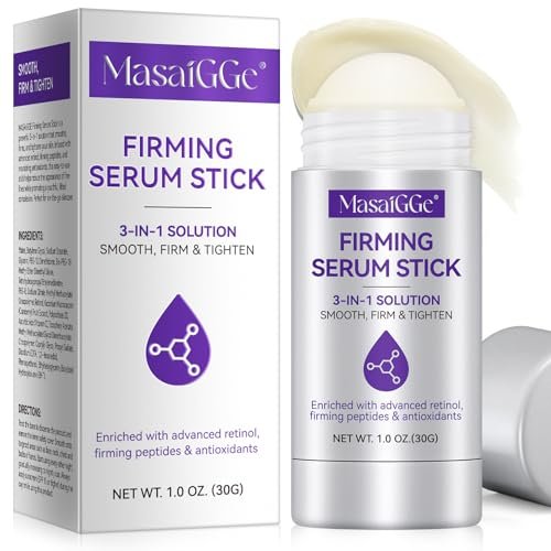 Siero Stick Rassodante con Retinolo, Stick Rassodante per Viso e Collo per Rughe Profonde, Siero Stick Booster per la Pelle al Retinolo, Pelle Tonica, lifting della pelle Cadente, Anti-invecchiamento