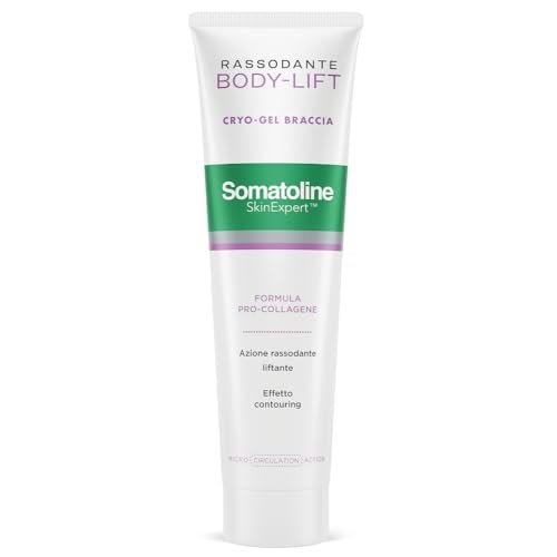 Somatoline SkinExpert, Body-Lift Rassodante Cryo-Gel Braccia, Trattamento Corpo Cryo-Attivo ad Effetto Anti-Rilassamento, 100ml