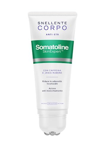 Somatoline SkinExpert, Snellente Corpo Anti Età, Crema Trattamento Corpo Anticellulite con Applicatore Roller, 200ml
