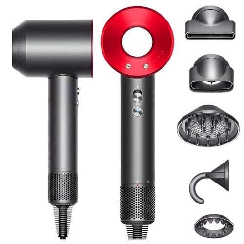 Asciugacapelli ultima generazione PRO X con 5 accessori e 4 velocità