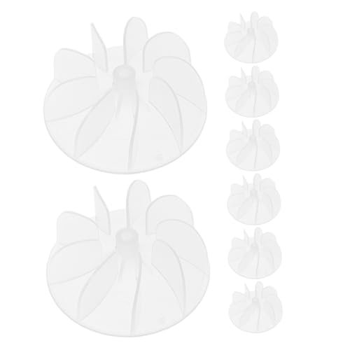 BATHVEVE 8pezzi Ventilatori Sostitutivi Per Asciugacapelli Plastica Ricambi Per Saloni e Uso Domestico Design Con Flusso Aria Potente e Materiale Resistente