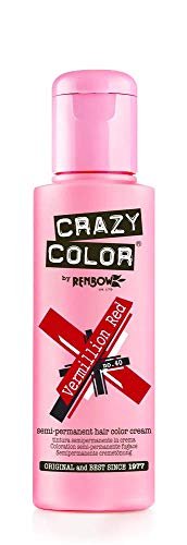 COLORE PAZZO colore semipermanente Vermillon rosso 100ML